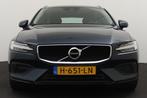 Volvo V60 2.0 T6 PHEV AWD Momentum Pro Memory Camera Elek.Tr, Gebruikt, 4 cilinders, Blauw, Leder en Stof