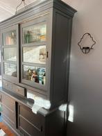 Keuken kast Grijs hout, Antiek en Kunst, Antiek | Meubels | Kasten, Ophalen of Verzenden