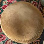 Coco-Mat grote ronde poef royal velvet velours hoes 100 cm, Huis en Inrichting, Japandi, Gebruikt, Rond, 75 tot 100 cm