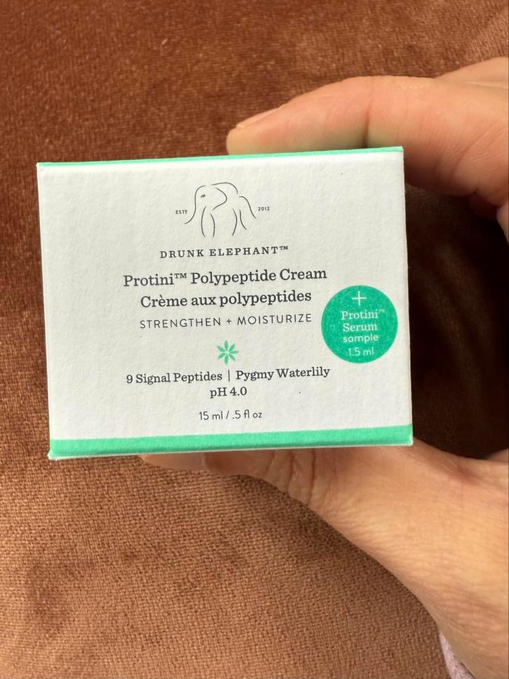 Drunk Elephant Protini Polypeptide Cream, 15ml, Sieraden, Tassen en Uiterlijk, Uiterlijk | Gezichtsverzorging, Nieuw, Verzorging