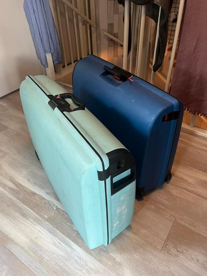 Carlton koffers, Sieraden, Tassen en Uiterlijk, Koffers, Zo goed als nieuw, Hard kunststof, 70 cm of meer, 55 cm of meer, Ophalen of Verzenden