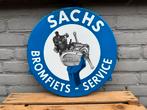 SACHS Bromfiefsen emaille reclamebord, Antiek en Kunst, Ophalen