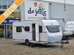 Bürstner Premio Life 480 TL -lengtebedden, Caravans en Kamperen, Standaardzit, Bürstner, Schokbreker, 5 tot 6 meter
