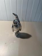 grote Art Deco-stijl verzilverde pinguin suikerzeef, Verzamelen, Beelden en Beeldjes, Ophalen of Verzenden, Zo goed als nieuw