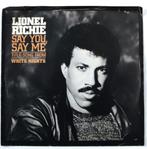 Lionel Richie - Say You, Say Me - 7in single – 1985, Cd's en Dvd's, Vinyl Singles, Ophalen, Gebruikt, 7 inch, Single