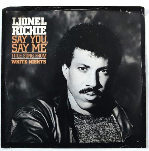 Lionel Richie - Say You, Say Me - 7in single – 1985, Cd's en Dvd's, Vinyl Singles, Gebruikt, Single, R&B en Soul, 7 inch, Ophalen
