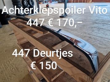 Deur- & Achterklepspoilers Vito 447, Transporter T5, T6 T6.1 beschikbaar voor biedingen