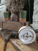 Oud klokje (5) wit Wekker brocante, Witgoed en Apparatuur, Wekkers, ., Ophalen of Verzenden, Zo goed als nieuw, .