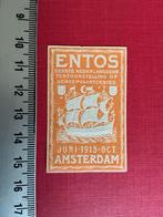 Sluitzegel Entos scheepvaart tentoonstelling, Postzegels en Munten, Postzegels | Nederland, Verzenden, T/m 1940, Postfris