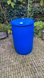 Plastic drum, vat, regenton, Tuin en Terras, Regentonnen, 150 liter of meer, Ophalen, Zo goed als nieuw