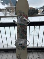 Snowboard 144cm Burton met stiletto burton bindingen, Sport en Fitness, Ophalen, Zo goed als nieuw, Board