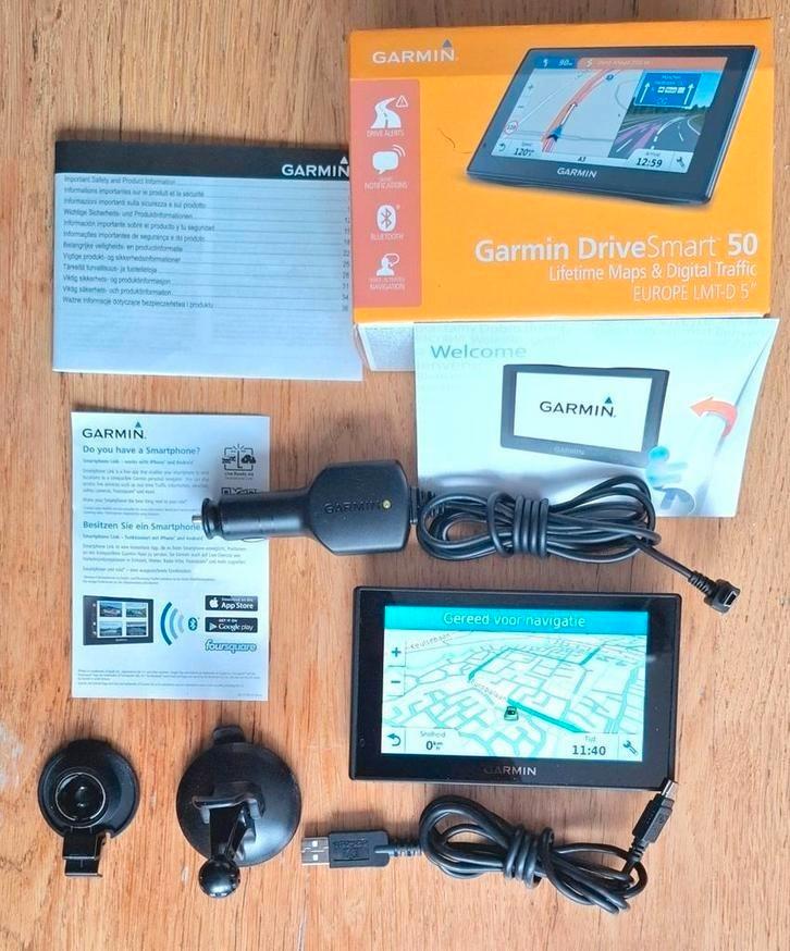GARMIN DriveSmart 50 LMT-D_ 2027.10, Auto diversen, Autonavigatie, Nieuw, Ophalen of Verzenden