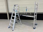 ASC Kamersteiger + Bordestrap 6 Treden, Doe-het-zelf en Verbouw, Steigers, Ophalen, Nieuw, Rolsteiger of Kamersteiger, Minder dan 2 meter