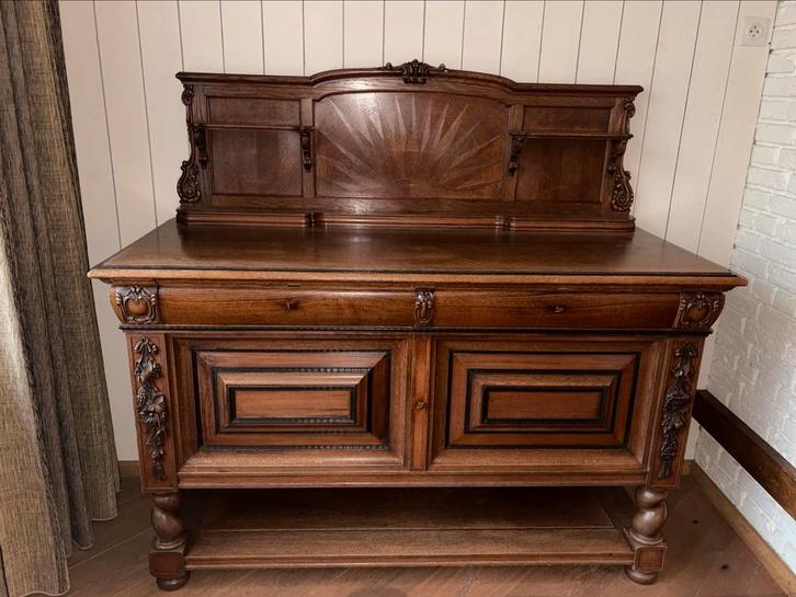 Antieke Houten dressoir, Antiek en Kunst, Antiek | Meubels | Kasten, Ophalen