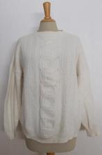 Mooie beige kabel zachte 60% wollen mix trui! XL, Verzenden, Zo goed als nieuw, Maat 46/48 (XL) of groter, Beige