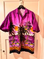 Hawai overhemd maat M/L, Kleding | Heren, Overhemden, Ophalen of Verzenden, Zo goed als nieuw, Blauw, Halswijdte 39/40 (M)