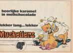 Retro reclame 1973 3 Musketiers chocola lange nieuwe reep, Verzamelen, Verzenden, Overige typen