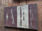 Handleiding chevrolet model 1946, Boeken, Auto's | Boeken, Ophalen of Verzenden, Gelezen, Chevrolet