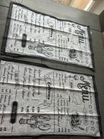 Riviera maison theedoeken ongebruikt 4x, Ophalen of Verzenden, Zo goed als nieuw, Wit, Theedoek of Handdoek