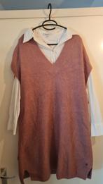 Overhemd jurk set Garcia, Kleding | Dames, Blouses en Tunieken, Zo goed als nieuw, Roze, Garcia, Ophalen