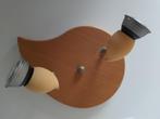 4 houten spotjes inclusief lampen, Overige materialen, Gebruikt, Ophalen of Verzenden, Led