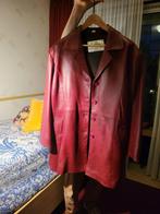 Leren jas, Maat 46/48 (XL) of groter, Ophalen of Verzenden, Rood, Onbekend