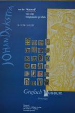 Affiche;  Johan  Dijkstra. toegepaste grafiek., Antiek en Kunst, Ophalen