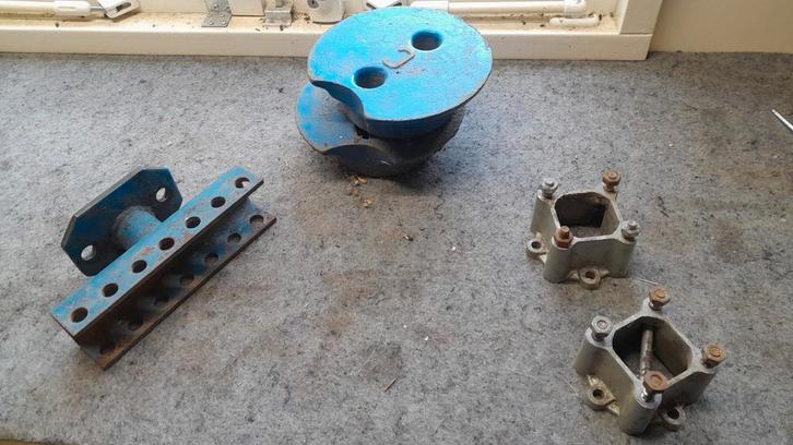 tuintractor bcs trekhaak wielgewicht spoorverbreders frees, Tuin en Terras, Hand-tuingereedschap, Gebruikt, Overige soorten, Ophalen of Verzenden
