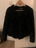 Zgan zwart fluffy jasje, Vero Moda, maat s, Kleding | Dames, Jassen | Winter, Ophalen, Zo goed als nieuw, Maat 36 (S), Zwart