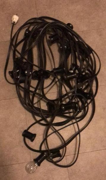 Prikkabel plm 20 mtr., 23 lichtpunten  beschikbaar voor biedingen