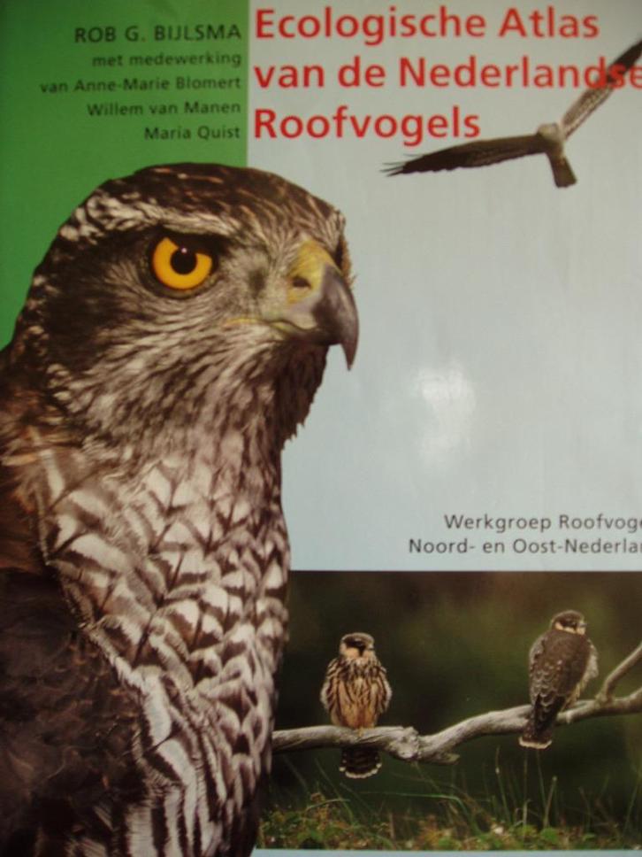 Ecologische atlas van de Nederlandse Roofvogels. R Bijlsma, Boeken, Natuur, Zo goed als nieuw, Vogels, Ophalen of Verzenden