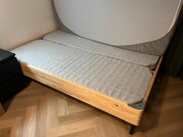 ESPEVÄR Bedframe 140 cm x 200 cm met MORDEGAL Schuimmatras - afbeelding 4