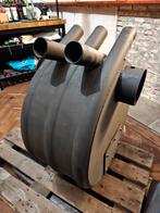 Bullerjan afterburner - 10 KW, Huis en Inrichting, Ophalen, Zo goed als nieuw, Hout, Houtkachel