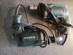 2x Makita klopboormachine, Doe-het-zelf en Verbouw, Gereedschap | Boormachines, Ophalen of Verzenden, Gebruikt, 600 watt of meer