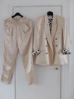 10Days Broekpak Maat M - Beige, Maat 38/40 (M), Kostuum of Pak, Beige, Ophalen of Verzenden