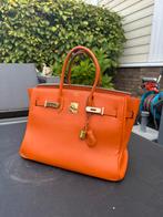 Birkin tas, Ophalen of Verzenden, Zo goed als nieuw, Bruin, Handtas