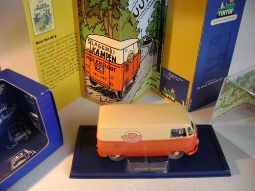 Kuifje auto Nr.032A De VW combi, Verzamelen, Stripfiguren, Zo goed als nieuw, Overige typen, Kuifje, Ophalen of Verzenden