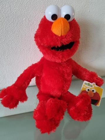 Orig, Sesamstraat, ELMO, 40 cm, Kaart/Label, Nieuw! beschikbaar voor biedingen