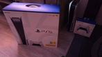 Playstation 5 Disc Edition met 2 controllers, Ophalen, Zo goed als nieuw, Playstation 5