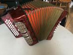 Mooie en goede Hohner Corona III R in GCF, driekorig, Muziek en Instrumenten, Accordeons, Ophalen of Verzenden, Gebruikt, Hohner