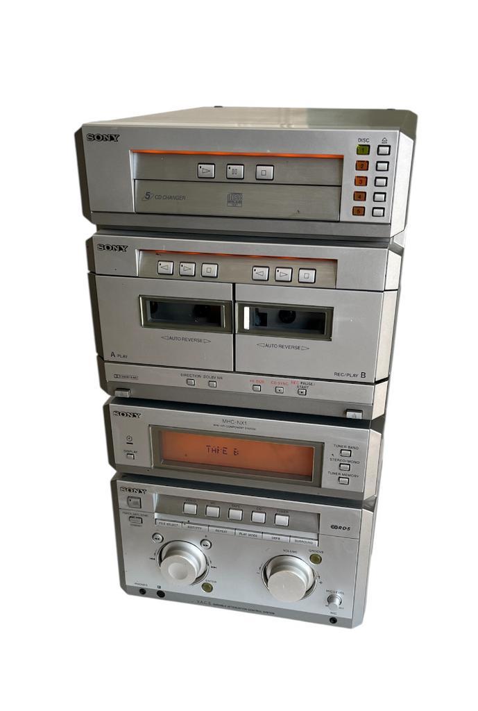 Sony set STR NX1 & HTC NX 1 met cd wisselaar. Lees de adv!, Audio, Tv en Foto, Stereo-sets, Zo goed als nieuw, Cassettedeck, Cd-speler