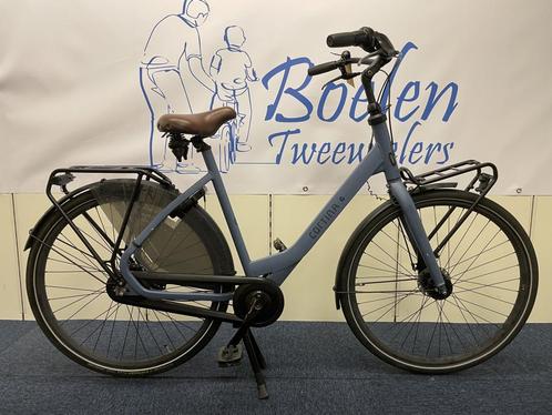 Cortina Common 28/58cm 7v BJ 3jr Transportfiets Dames Blauw, Fietsen en Brommers, Fietsen | Dames | Damesfietsen, Zo goed als nieuw