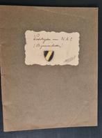 Oud Nac voetbal boekje 1941-1943 tekeningen uitslagen, Ophalen of Verzenden, Gebruikt, NAC Breda, Boek of Tijdschrift