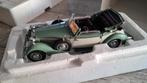 CMC - Horch 853 Convertible groen 1/24 Nieuwstaat, Ophalen of Verzenden, Zo goed als nieuw, Auto, Overige merken