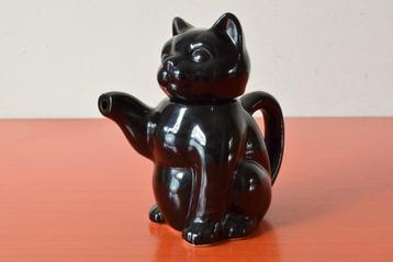Retro vintage theepotje / koffiepotje - Model poes / kat beschikbaar voor biedingen
