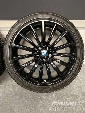19” originele BMW 5 serie G30 G31 velgen + winterbanden 633  beschikbaar voor biedingen