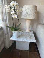 Luxe Marmeren Bijzettafels – Set van 2, Ophalen, Overige materialen, Vierkant, 55 tot 75 cm