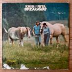 Kris & Rita Breakaway LP Vinyl 1974 Holland Country Folk, Ophalen of Verzenden, Gebruikt, 12 inch