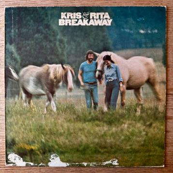 Kris & Rita Breakaway LP Vinyl 1974 Holland Country Folk beschikbaar voor biedingen