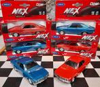 opel manta-A WELLY 1;40/1;43 ROOD EN BLAUW, Hobby en Vrije tijd, Modelauto's | 1:43, Ophalen of Verzenden, Nieuw, Auto, Overige merken